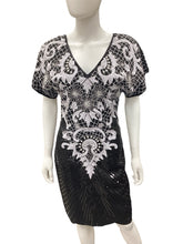 Load image into Gallery viewer, Size Small Black &amp; White Dress