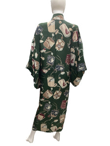 Size Medium Green KIMONO