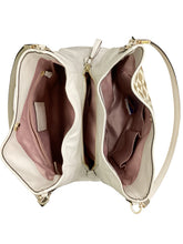 Load image into Gallery viewer, Coach Off White &amp; Gold Purse