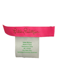 Lily Pulitzer pink print Scarf