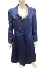 Load image into Gallery viewer, Armani Collezioni Size 10 Blue Duster