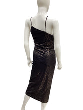 Load image into Gallery viewer, IRO -Paris Size Small Black &amp; Bronze Dress