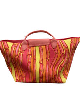 Load image into Gallery viewer, LONGCHAMP Pink &amp; Yellow Purse