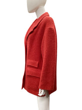 Load image into Gallery viewer, Oscar de la Renta Size 10 Red Coat