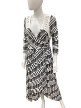 Load image into Gallery viewer, free people Size Large Black &amp; White Dress