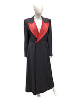 Load image into Gallery viewer, escada Size 10/12 Black &amp; Red Duster