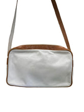 Load image into Gallery viewer, FENDI white &amp; brown Purse