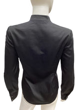 Load image into Gallery viewer, Dian Von Furstenberg Size 4 Black Top