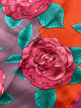 Load image into Gallery viewer, Oscar de la Renta floral Scarf