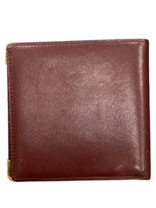 CARTIER Burgundy Wallet