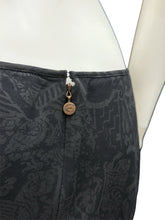 Load image into Gallery viewer, just Cavalli Size 12 Black &amp; Grey Skirt