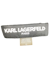Load image into Gallery viewer, karl lagerfeld Size 12 Black &amp; Rhinestones Blazers