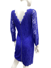 Load image into Gallery viewer, Diane Von Furstenberg Size 10 Blue Dress