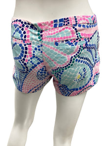 Lilly Pulitzer Size 0 Blue & Pink Shorts
