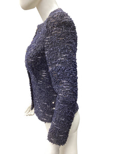 CHANEL Size Small Navy Blazers