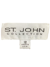 Load image into Gallery viewer, St John Size 12 Brown Print Blazers
