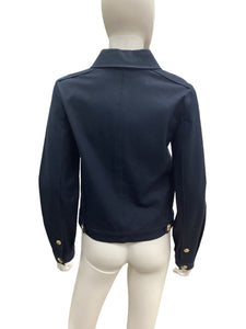 Oscar de la Renta Size 4 Navy Jacket