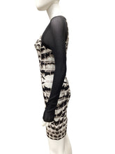 Load image into Gallery viewer, Parker Size Small Black &amp; Animal Dress