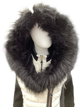 Load image into Gallery viewer, Calvin Klein Size Small Black &amp; White Coat