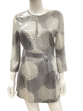 tory burch Size 8 Grey Top