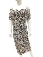 Load image into Gallery viewer, St John Size 10 Black &amp; White Dress