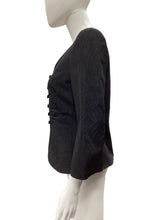 Load image into Gallery viewer, Armani Collezioni Size 12 Black Blazers