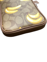 Load image into Gallery viewer, Coach Brown &amp; Yellow Wallet