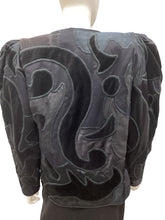 Load image into Gallery viewer, La Coleccion Judith Roberts-Vintage Size S/M Black Jacket