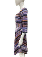 Load image into Gallery viewer, maeve Size Small Purple Print Dress
