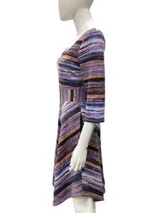 maeve Size Small Purple Print Dress
