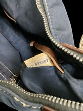 Load image into Gallery viewer, dooney &amp; bourke blue &amp; brown Purse