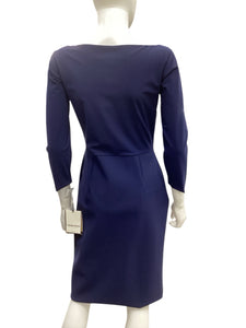 CHIARA BONI-Made in Italy Size 14 Blue Dress