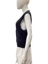 Load image into Gallery viewer, Stella McCarthy Size Small Navy Vest