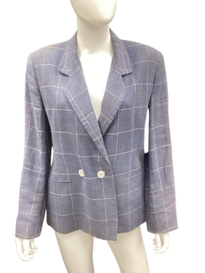 BURBERRY Size 8 Blue Blazers