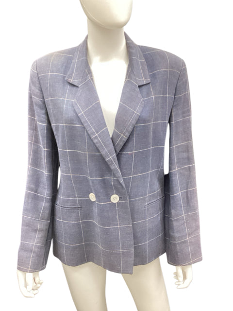 BURBERRY Size 8 Blue Blazers
