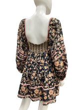 Load image into Gallery viewer, free people Size M/L Black/Floral Dress