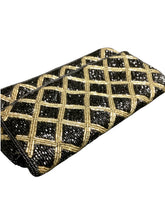 Load image into Gallery viewer, Black &amp; Gold Purse