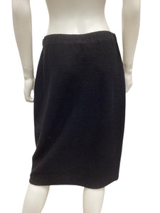 St John Size 12 Black Skirt