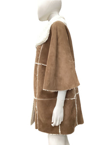 CHICO'S Size S/M Camel Coat