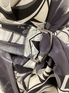 emilio pucci Size Small Black, White, Grey Dress