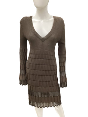 Missoni Size Medium Brown Dress