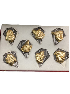 Disney Gold Brooch
