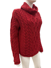 Load image into Gallery viewer, INIS CRAFTS Size Medium Red Sweater