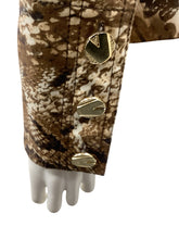 Load image into Gallery viewer, CACHE Size Small Brown Print Blazers