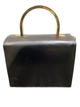 Load image into Gallery viewer, ROSART-Vintage Black &amp; Gold Purse