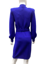 Load image into Gallery viewer, St John Size Small Blue Dress
