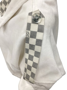 #28-Dapper Dan White Jacket