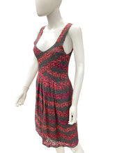 Load image into Gallery viewer, HD in Paris Size Medium pink &amp; grey Dress
