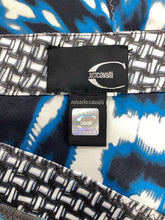 Load image into Gallery viewer, just Cavalli Size Small Blue &amp; White Dress