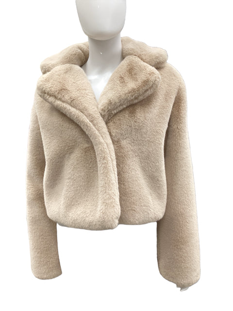 Dance & Marvel Size Large Beige Jacket